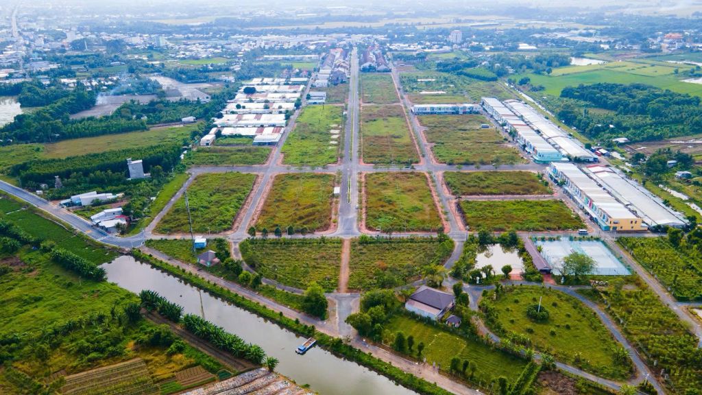 Toàn cảnh KDC Minh Châu - Flycam từ trên cao